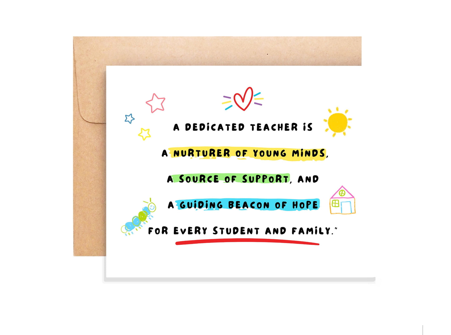 Teacher Appreciation Card