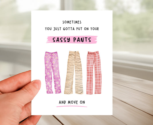 Friendship Card - Sassy Pants