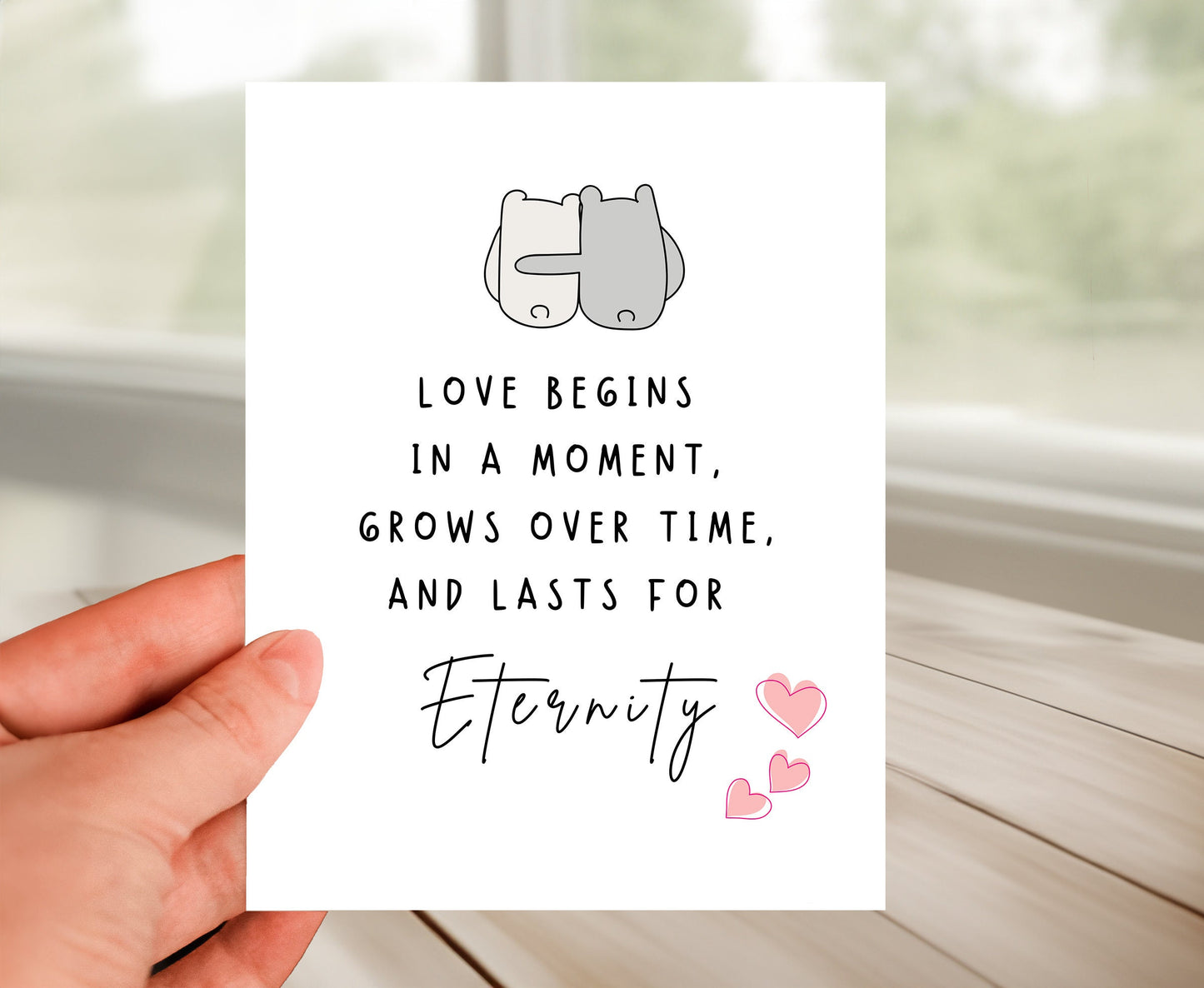 Anniversary Card - Last For Eternity
