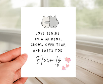 Anniversary Card - Last For Eternity