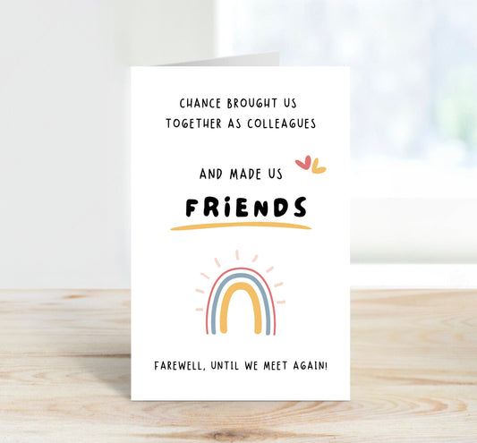 Farewell Card - Until We Meet Again