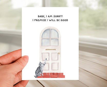Apology Card - Let's Get Back Together