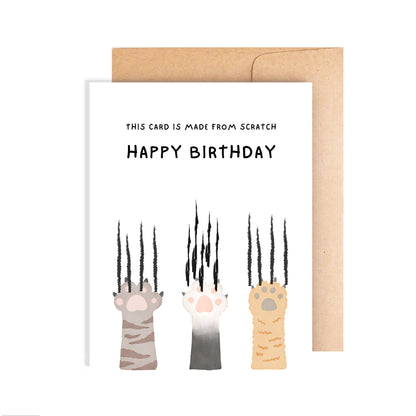 Happy Birthday Card - Made From Scratch