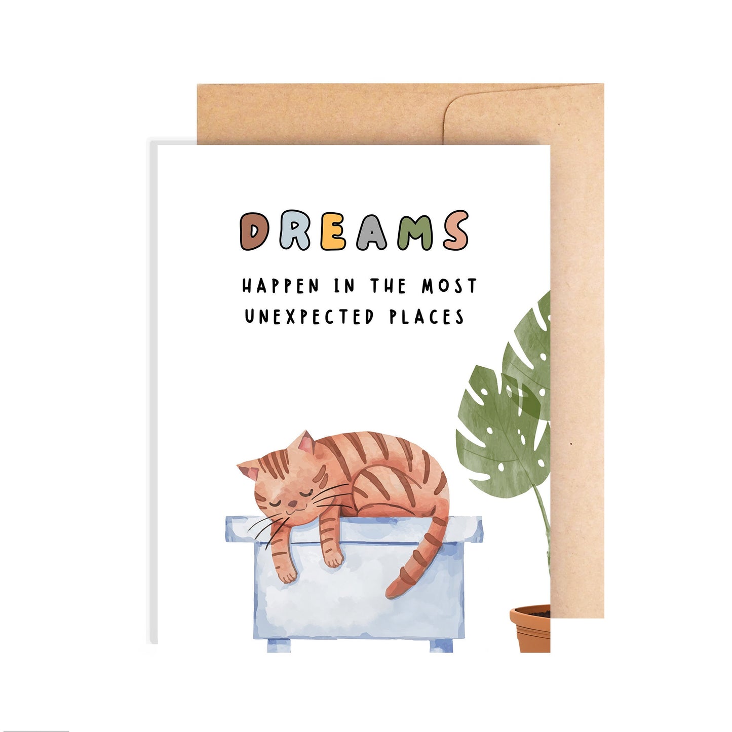 Inspiration Card - Dreams Happen
