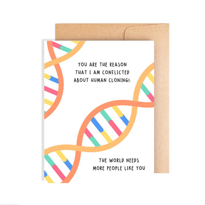 Thank You Greeting Card - DNA Humor