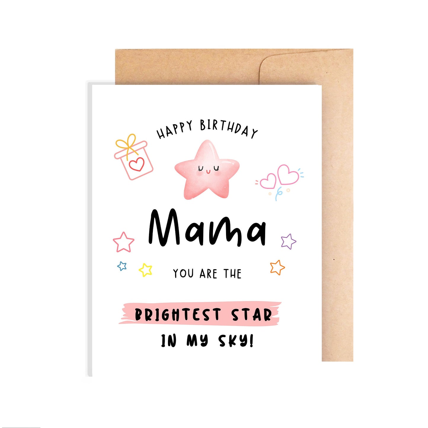 Happy Birthday Card To Mom - Star In My Sky