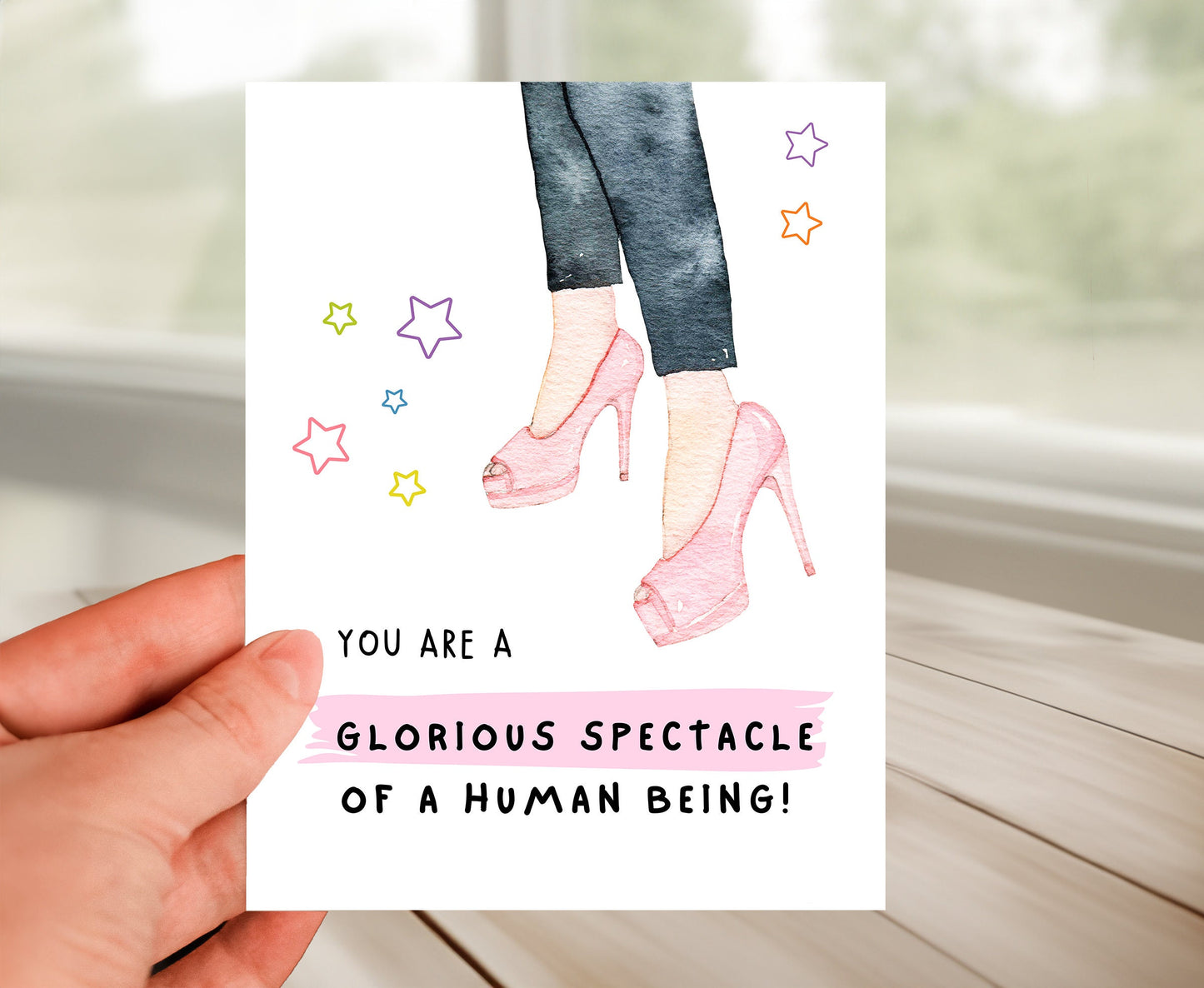 Compliment Card - Glorious Spectacle Unique