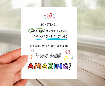Thank You Card - You Are Amazing