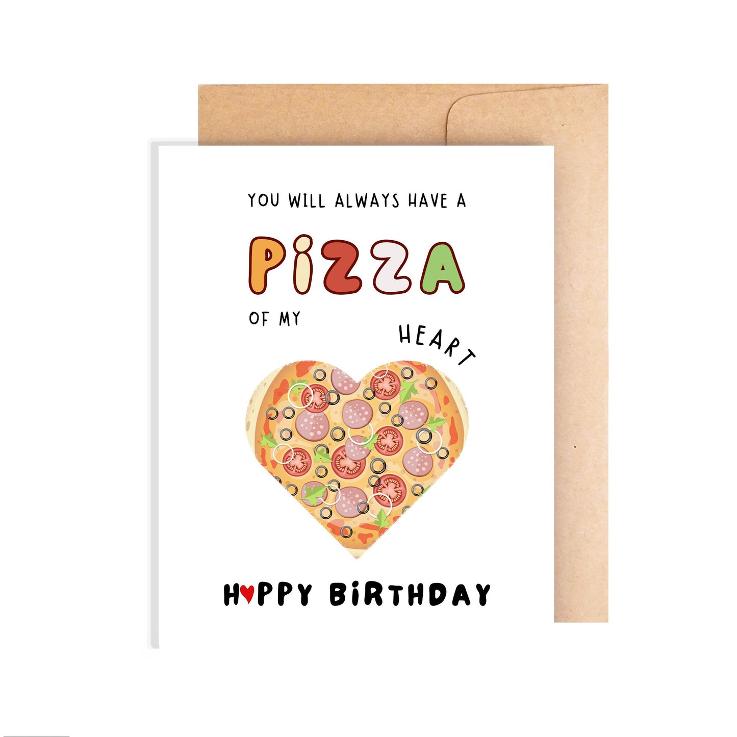 Pizza Lover Birthday Card