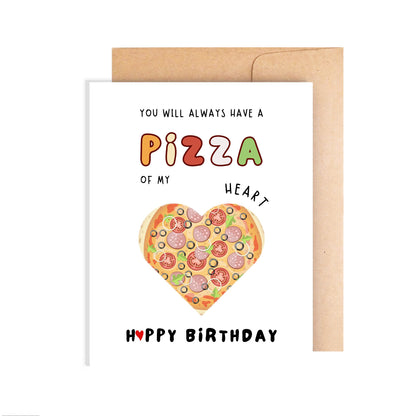 Pizza Lover Birthday Card