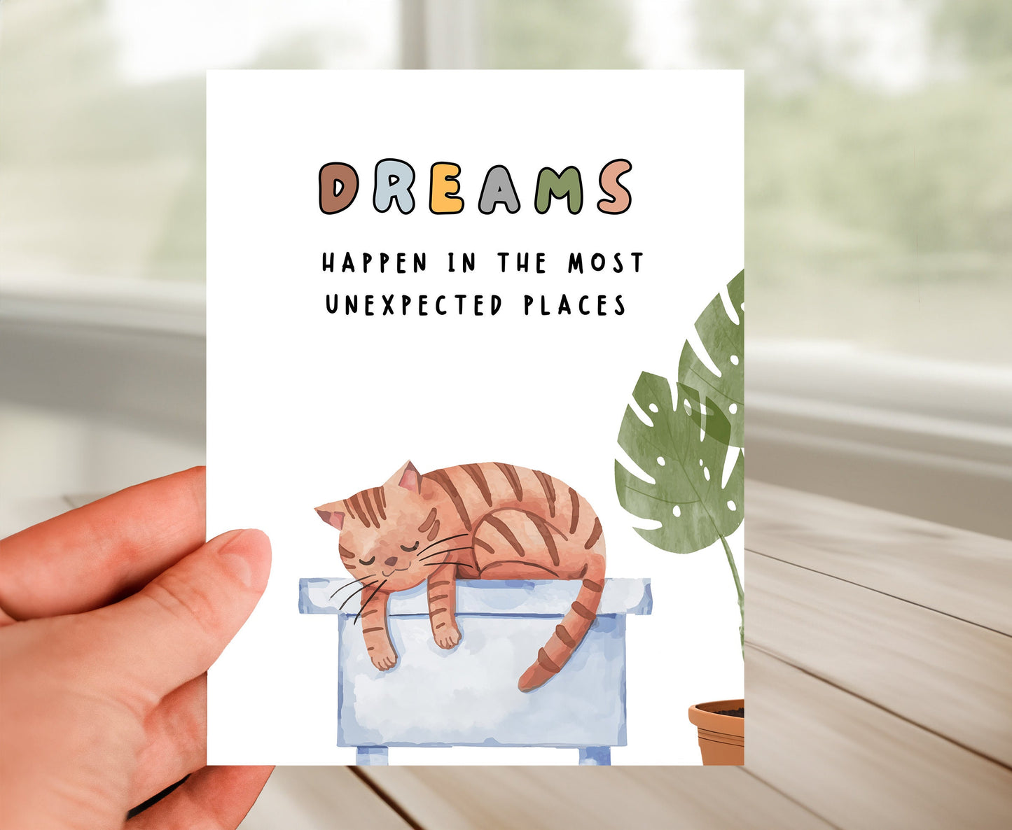 Inspiration Card - Dreams Happen