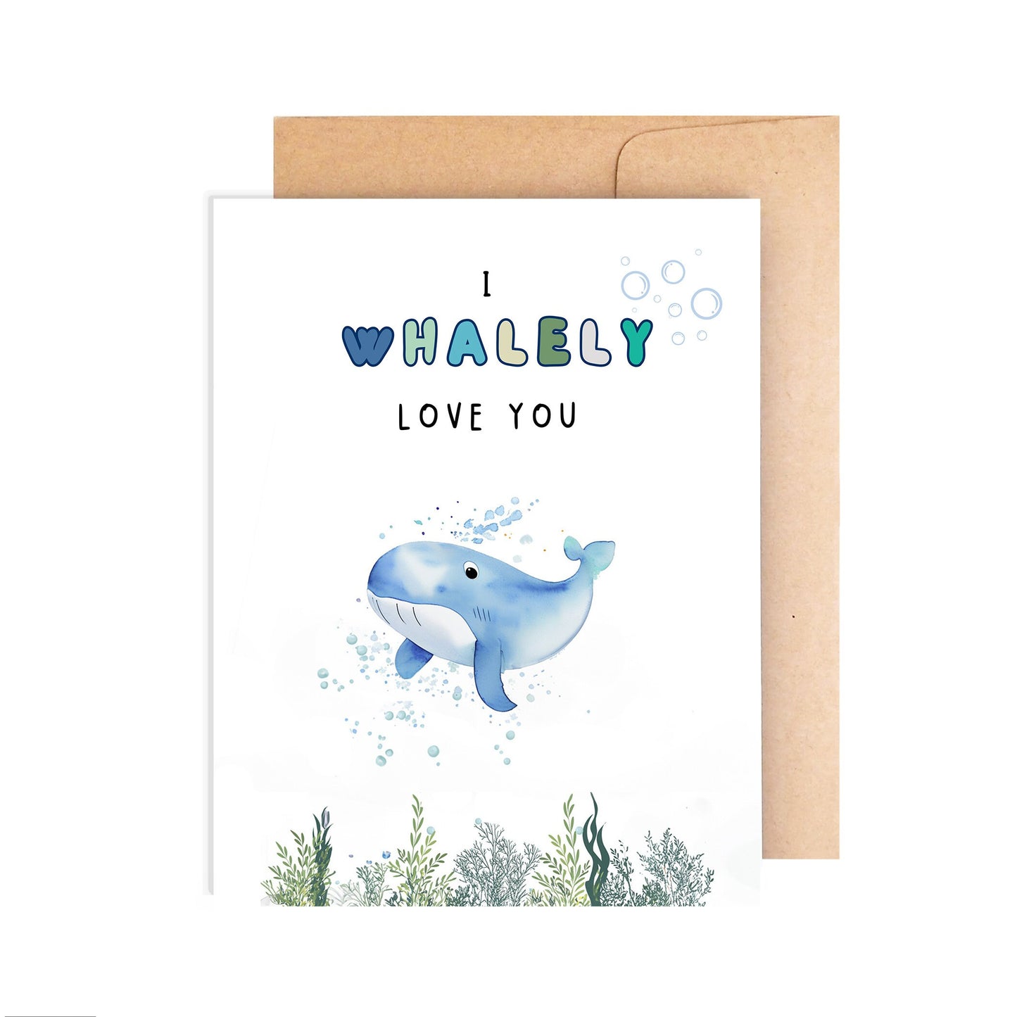 Relationship Card - I Whale Love You