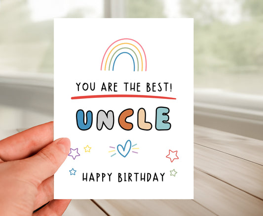 Happy Birthday Card  To Uncle
