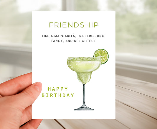 Friendship Card - Margarita Happy Hour