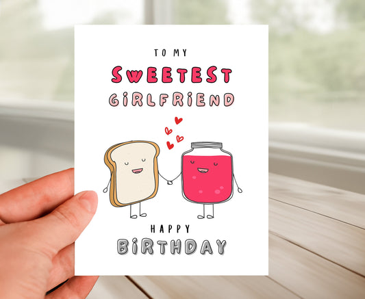 Girlfriend Birthday Card