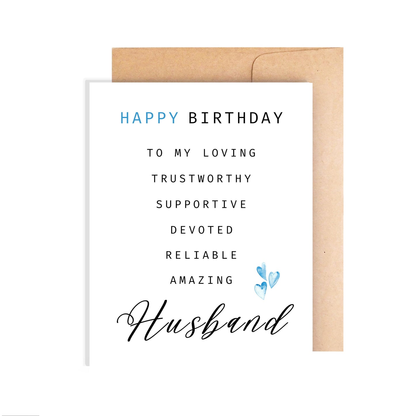 Happy Birthday Card for Husband
