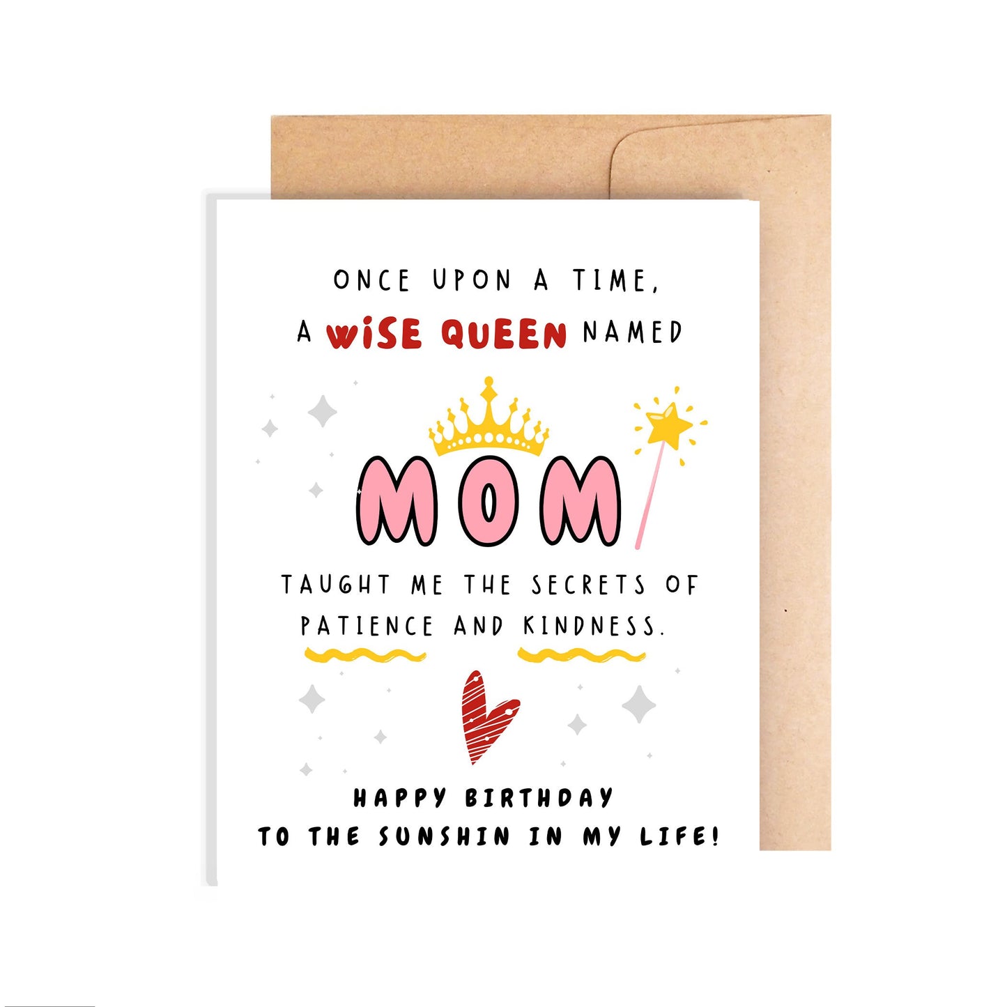 Happy Birthday Card To Mom - Sunshine in My Life