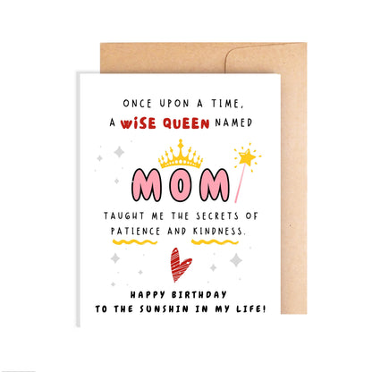 Happy Birthday Card To Mom - Sunshine in My Life