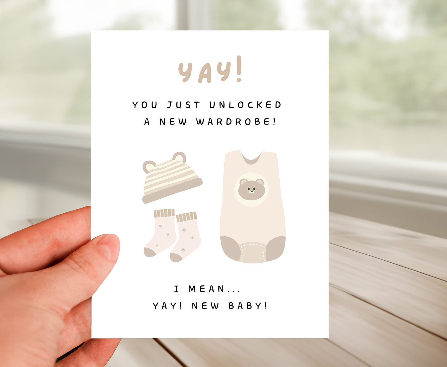 Congrats Baby Arrival Card