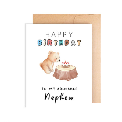 Happy Birthday Card For Nephew