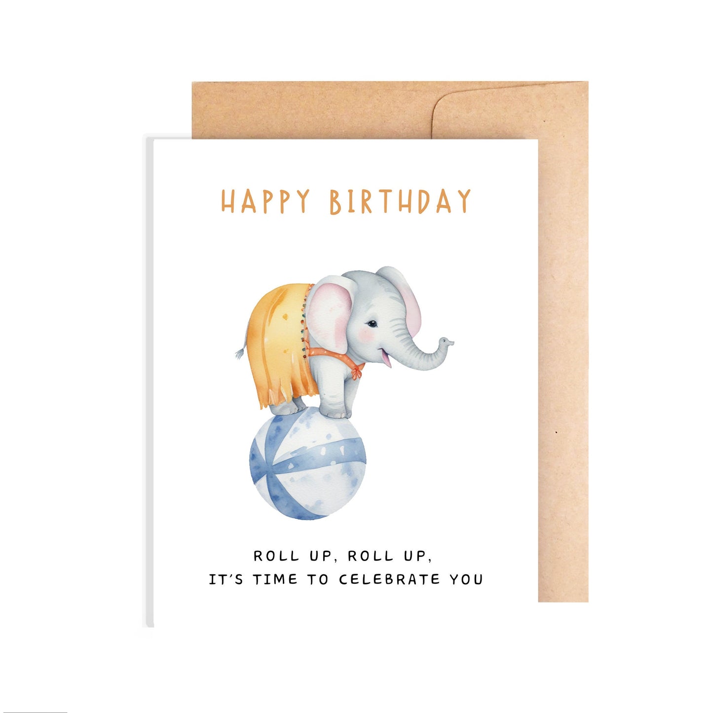 Happy Birthday Card - Time To Celebrate You
