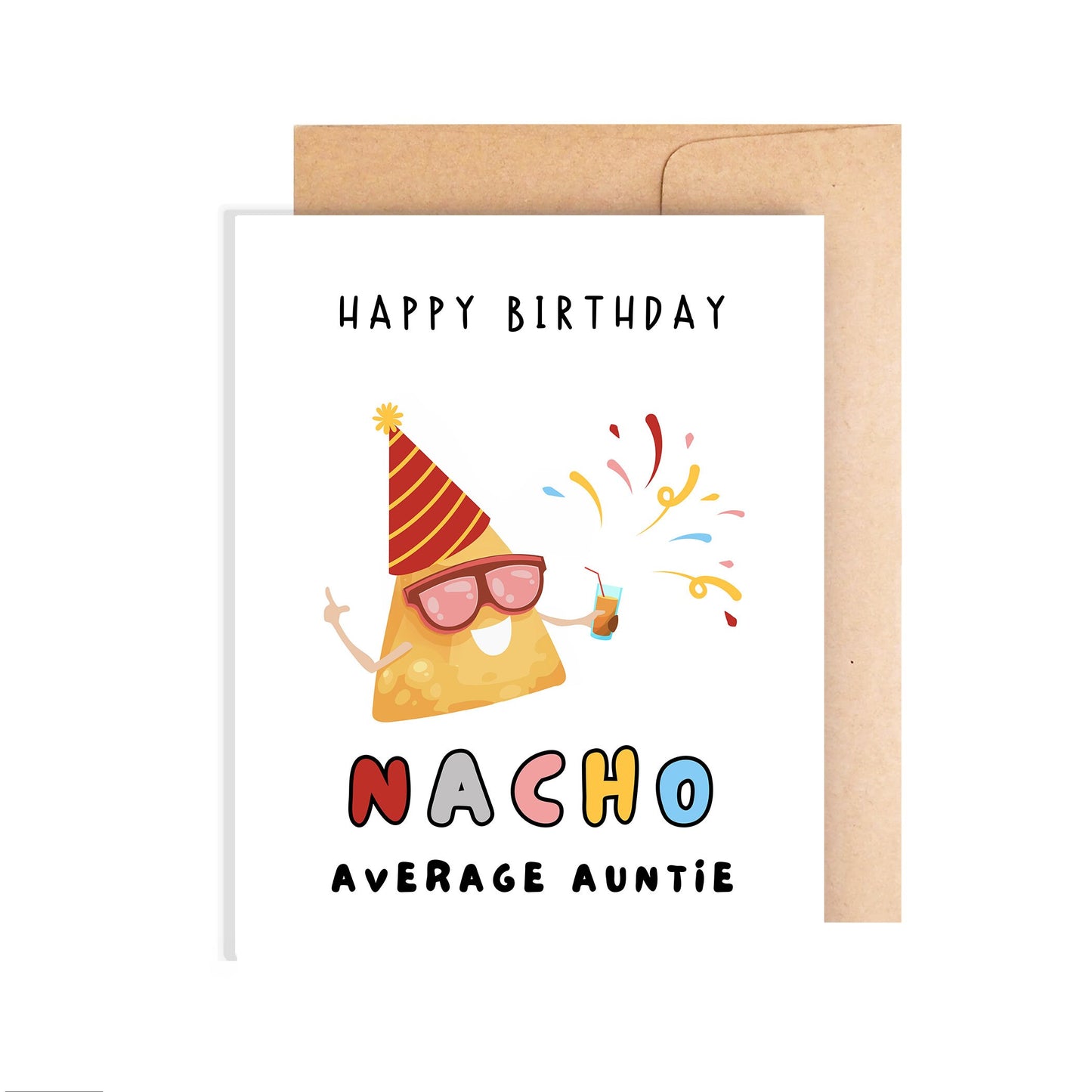 Happy Birthday To Auntie Card
