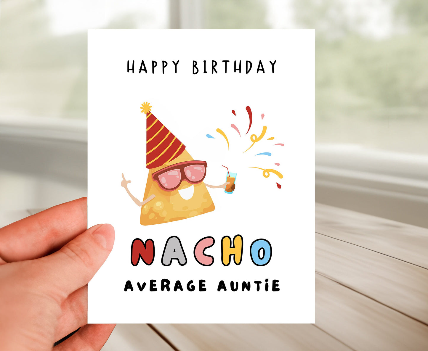 Happy Birthday To Auntie Card