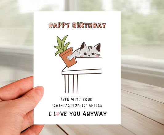 Birthday Card for Kids - Catastrophic Antics