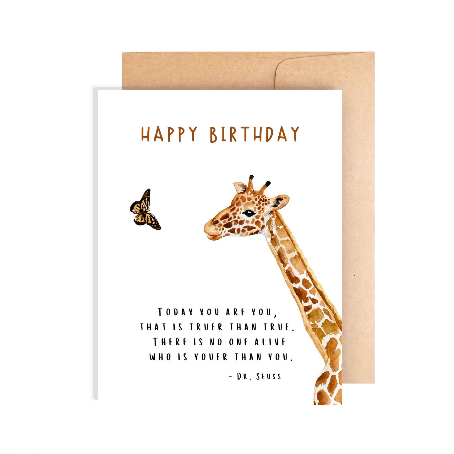 Happy Birthday Card - You Are You