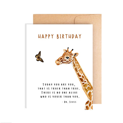 Happy Birthday Card - You Are You