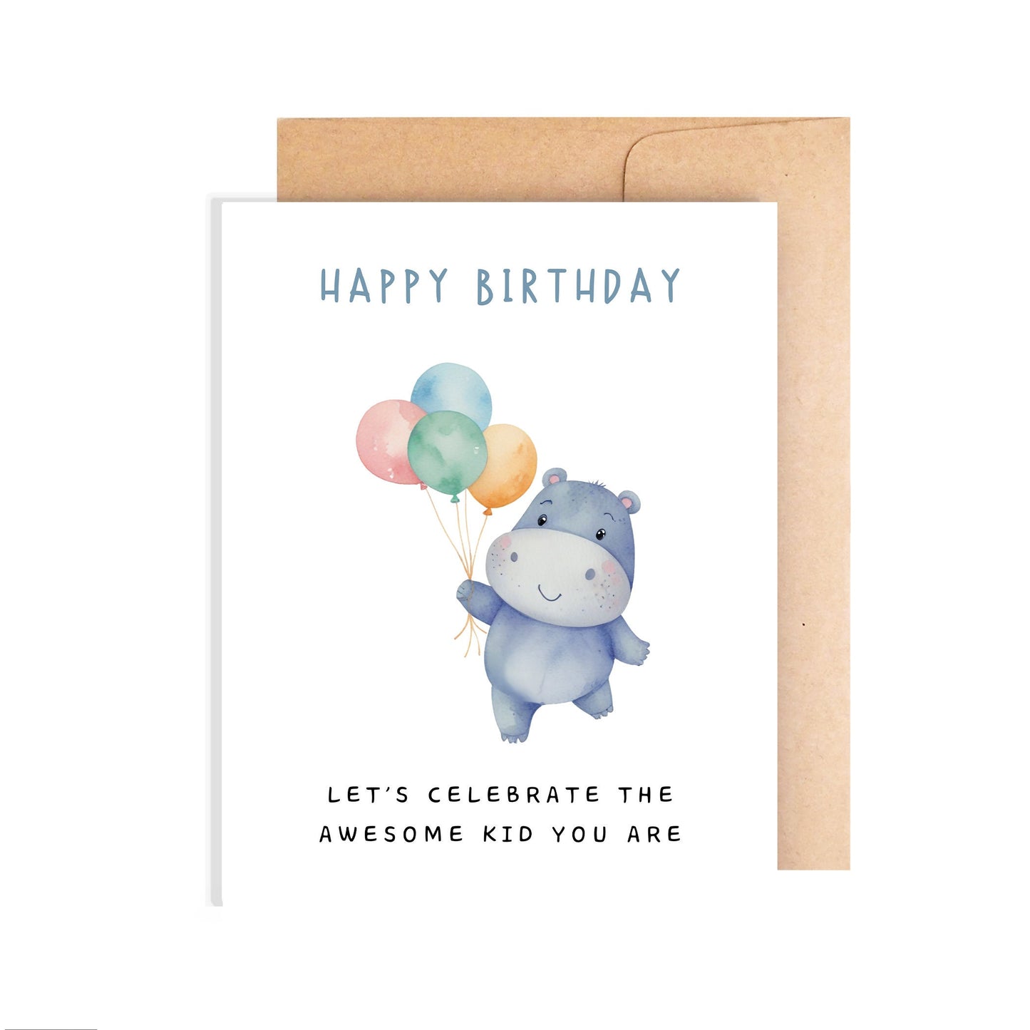 Happy Birthday Card for Kids