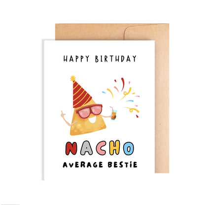 Happy Birthday To Bestie Card