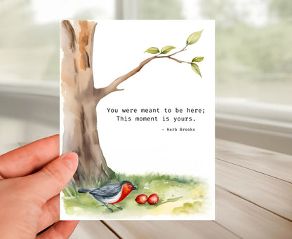Birthday Card - Give Yourself Time
