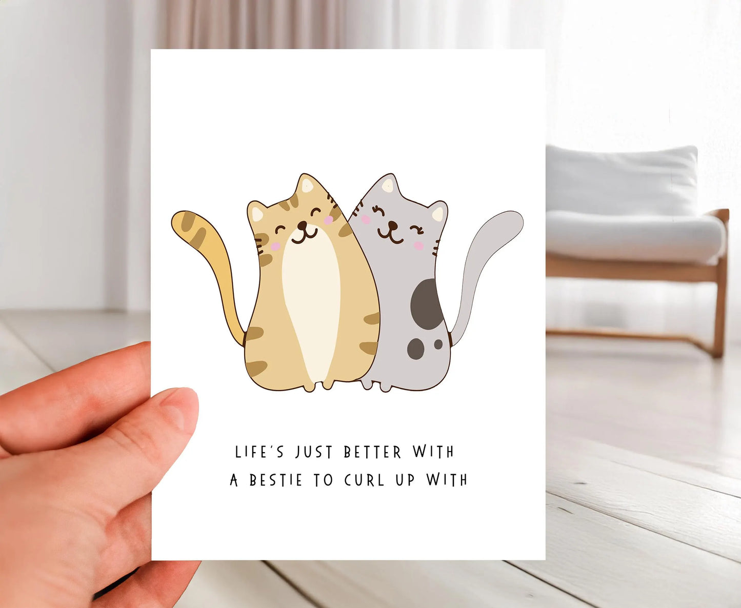 Bestie Greeting Card