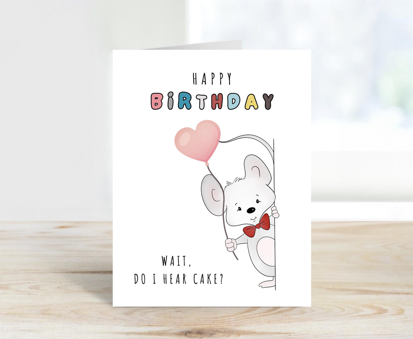 Birthday Card, Do I Hear Cake