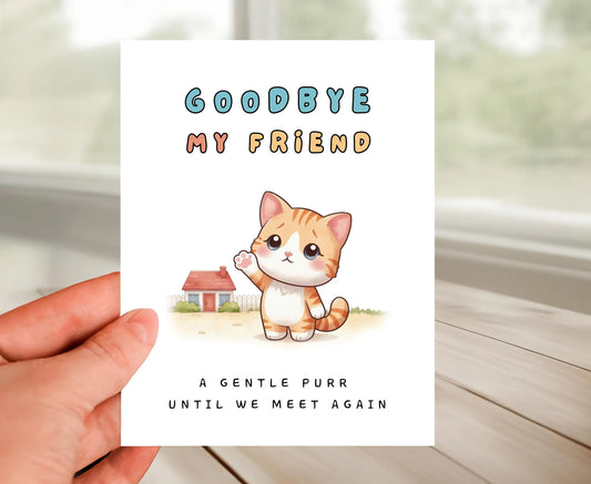 Farewell Card - Goodbye My Friend Card