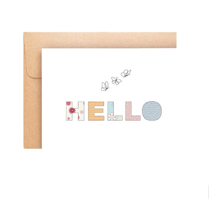 Friendship Card - HELLO