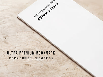 Personalized Cowboy Bookmark